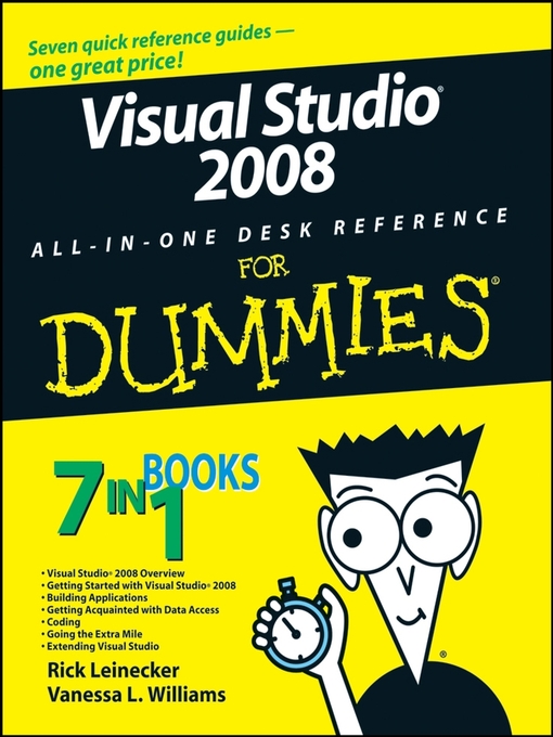 Title details for Visual Studio 2008 All-In-One Desk Reference For Dummies by Rick Leinecker - Available